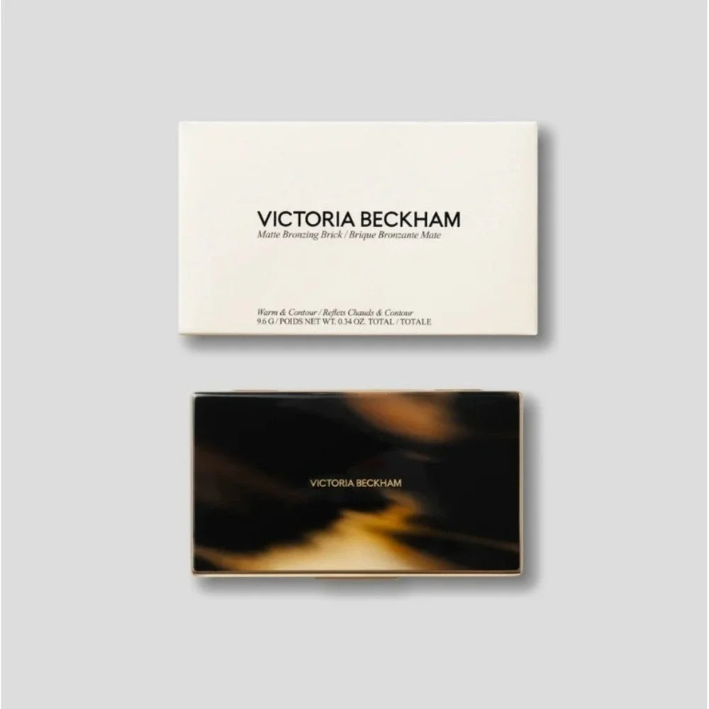 Victoria Beckham Matte Bronzing Brick 05 Terracotta Tawny Duo Contour Powder New